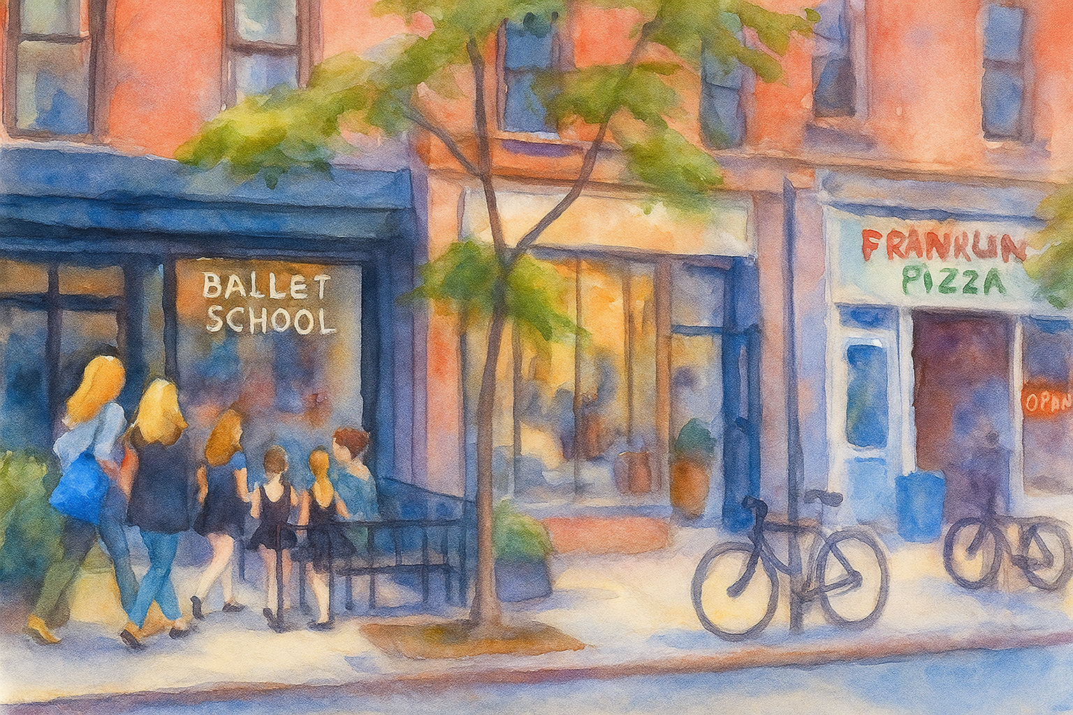 Ballet storefront